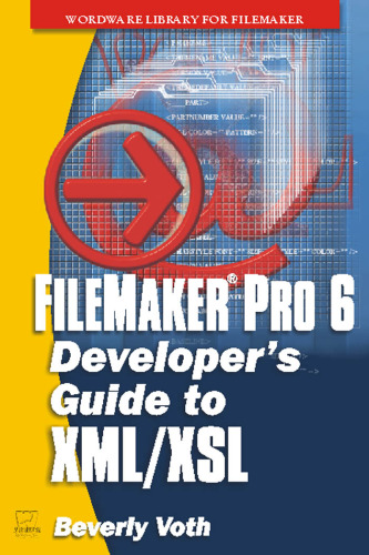 ﻿راهنمای برنامه نویس FileMaker Pro 6 برای XML XSL