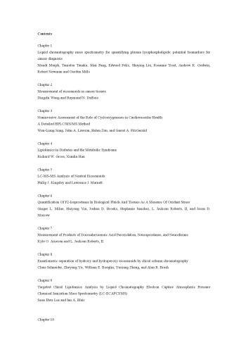 ﻿لیپیدومیک و لیپیدهای زیست فعال: روش‌های تحلیلی تخصصی و لیپیدها در بیماری