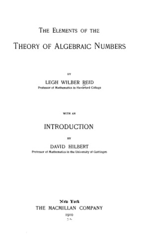 ﻿عناصر نظریه اعداد جبری