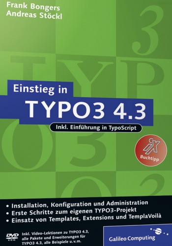 ﻿شروع به کار با TYPO3 4.3 (شامل مقدمه تایپو اسکریپت)، ویرایش چهارم