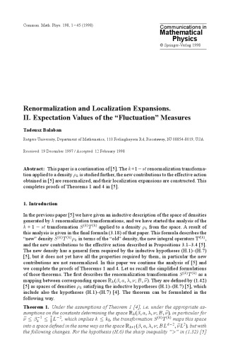 ﻿ارتباطات در فیزیک ریاضی - جلد 198