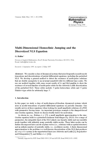 ﻿ارتباطات در فیزیک ریاضی - جلد 193