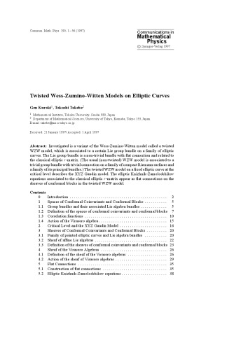 ﻿ارتباطات در فیزیک ریاضی - جلد 190