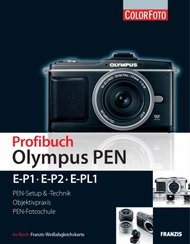 ﻿کتاب حرفه ای Olympus PEN: E-P1, E-P2, E-PL1