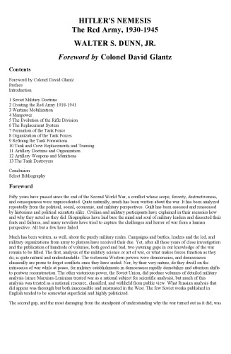 ﻿دشمن هیتلر: ارتش سرخ، 1930-45 (سریال تاریخ نظامی Stackpole)