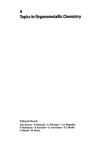 ﻿پیوند آلی فلزی و واکنش پذیری (موضوعات شیمی آلی فلزی جلد 4)