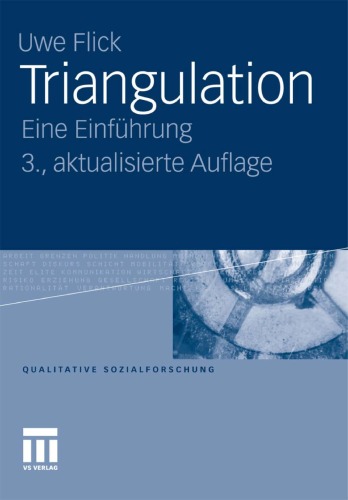 ﻿Triangulation: An Introduction 3rd Edition