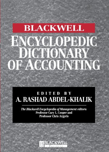 ﻿فرهنگ لغت دایره المعارف حسابداری بلک ول (دانشنامه مدیریت بلک ول)
