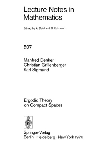 نظریه ارگودیک در فضاهای فشرده