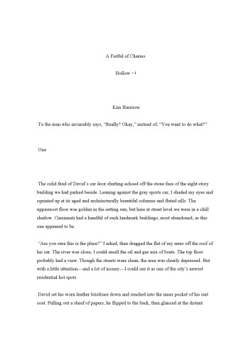 ﻿یک مشت افسون (The Hollows, Book 4)