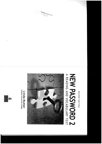 ﻿رمز عبور جدید 2: متن خواندن و واژگان، ویرایش دوم