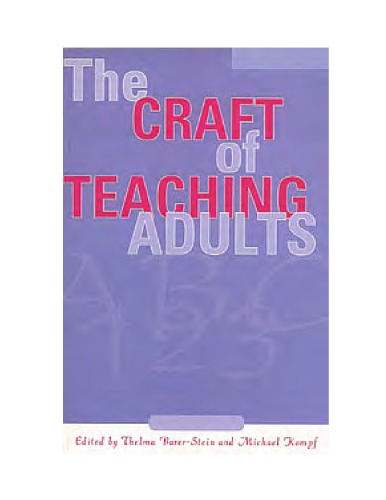 ﻿The Craft of Teaching Adults ویرایش 2.