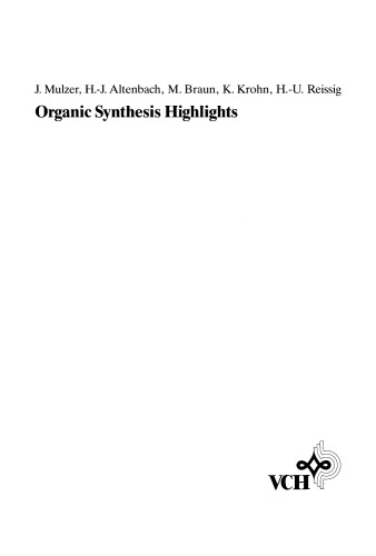 ﻿Organic Synthesis Highlights 5Vset