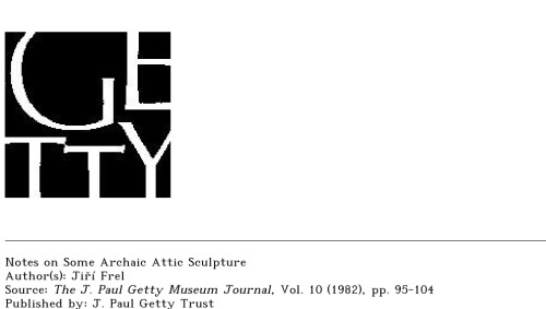 ﻿یادداشت هایی درباره برخی مجسمه های باستانی اتاق زیر شیروانی