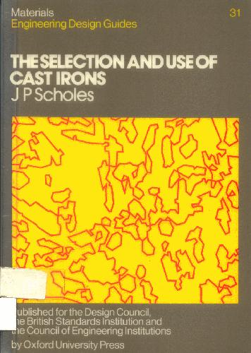 ﻿راهنمای طراحی مهندسی (انتخاب و استفاده از چدن) 31