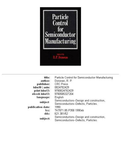 ﻿کنترل ذرات برای تولید نیمه هادی