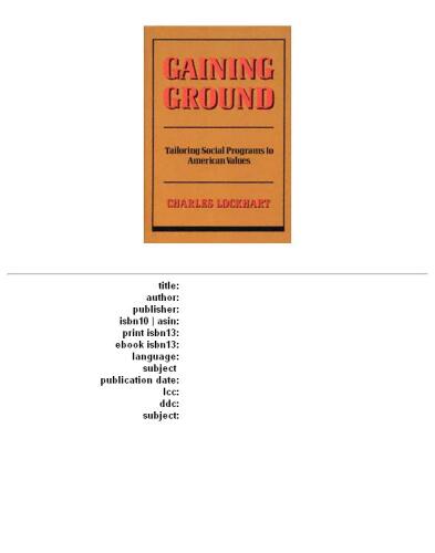 ﻿به دست آوردن زمینه: مناسب سازی برنامه های اجتماعی با ارزش های آمریکایی