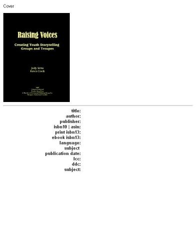 ﻿بالا بردن صداها: گروه ها و گروه های قصه گویی جوانان