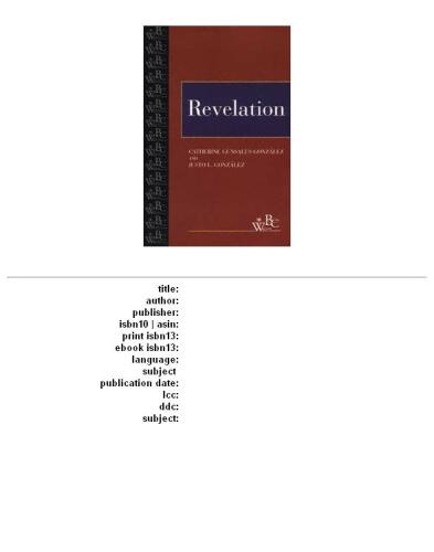 ﻿مکاشفه (WBC) (Westminster Bible Companion)