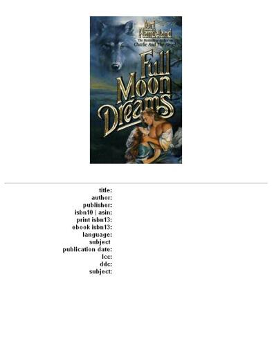 ﻿رویاهای ماه کامل