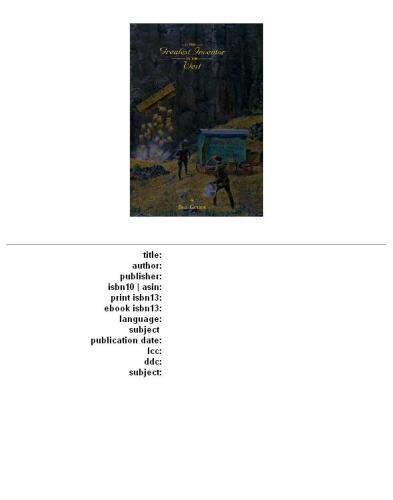 ﻿بزرگترین مخترع در غرب