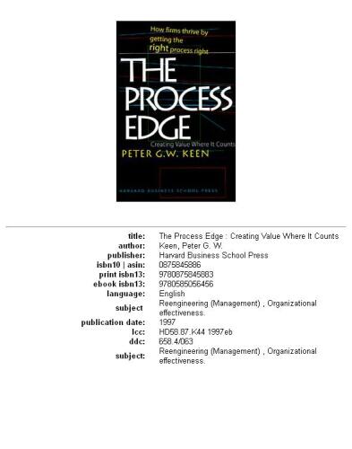 ﻿لبه فرآیند: ایجاد ارزش در جایی که اهمیت دارد