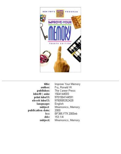 ﻿حافظه خود را بهبود بخشید