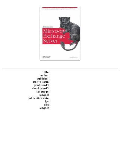 ﻿مدیریت Microsoft Exchange Server