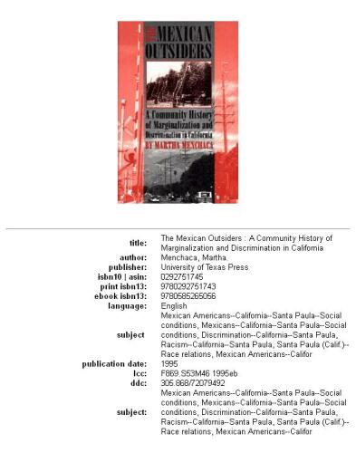 ﻿بیگانگان مکزیکی: تاریخچه جامعه حاشیه نشینی و تبعیض در کالیفرنیا