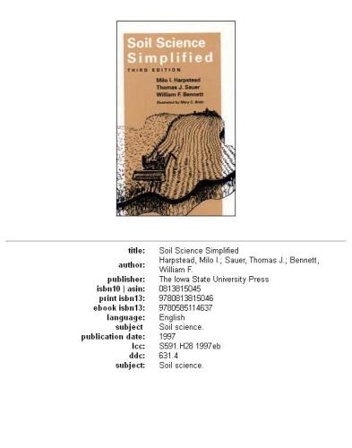 ﻿علوم خاک ساده شده