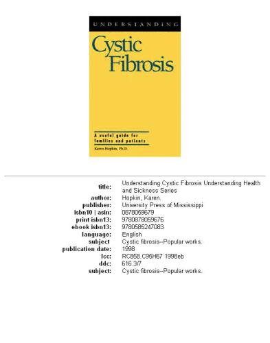 ﻿درک فیبروز سیستیک (درک سری بهداشت و بیماری)