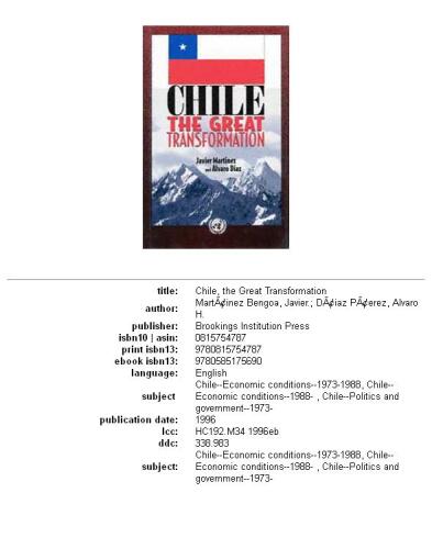 ﻿شیلی: تحول بزرگ