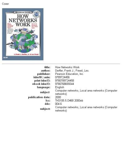﻿چگونه شبکه ها کار می کنند نسخه هزاره
