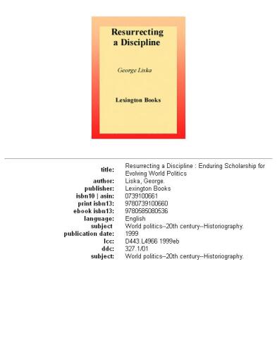 ﻿احیای یک نظم و انضباط