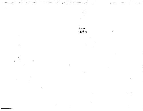 جبر خطی