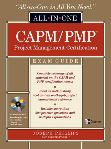 ﻿راهنمای آزمون All-in-One CAPM PMP Project Management (همه در یک)