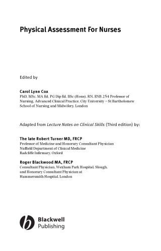 ﻿ارزیابی فیزیکی برای پرستاران