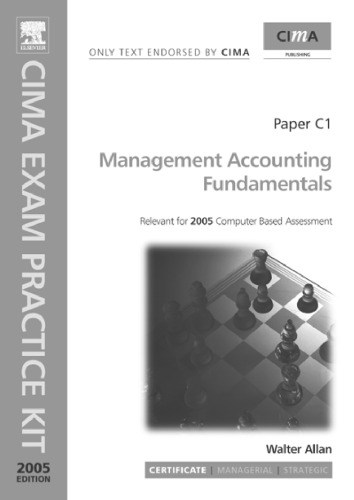 ﻿کیت تمرین امتحان CIMA: مبانی حسابداری مدیریت (کیت تمرین امتحان CIMA) (کیت تمرین امتحان CIMA)