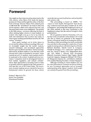 ﻿سرمایه گذاری سهام آسیایی