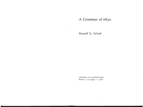 ﻿دستور زبان میا