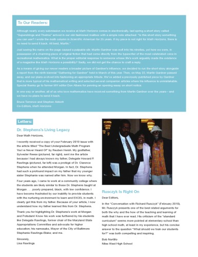 Math Horizons 18 1