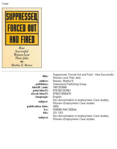 ﻿سرکوب، اجباراً اخراج و اخراج: زنان موفق چگونه شغل خود را از دست می دهند