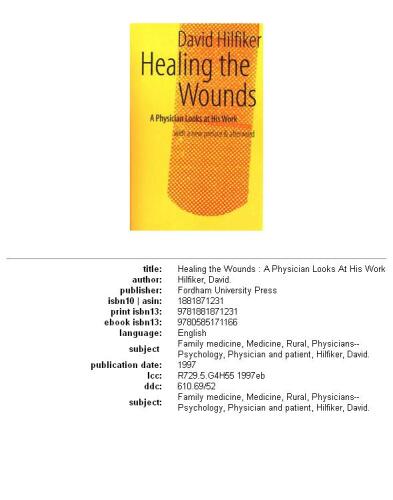 ﻿شفای زخم ها: 2nd rev. ویرایش