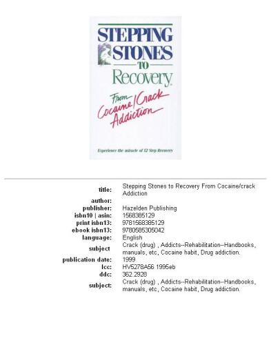 ﻿سنگ های پله ای تا بهبودی - از اعتیاد به کراک کوکائین