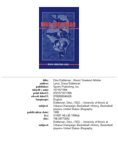 ﻿دایک ادلمن: بزرگترین ورزشکار ایلینوی