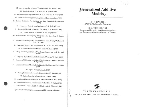 مدل های افزودنی کلی