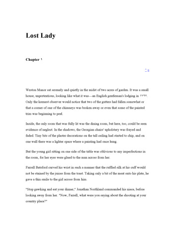 ﻿بانوی گمشده