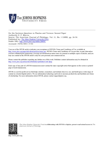 ﻿1 11
درباره جمله-س Sال در پلوتوس و ترنس: مقاله دوم