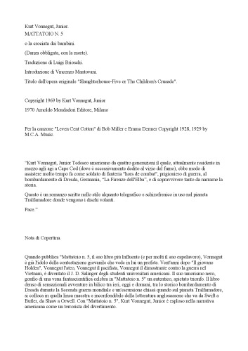 ﻿کشتارگاه شماره 5 یا جنگ صلیبی کودکان