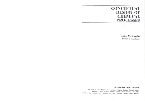 ﻿طراحی مفهومی فرآیندهای شیمیایی